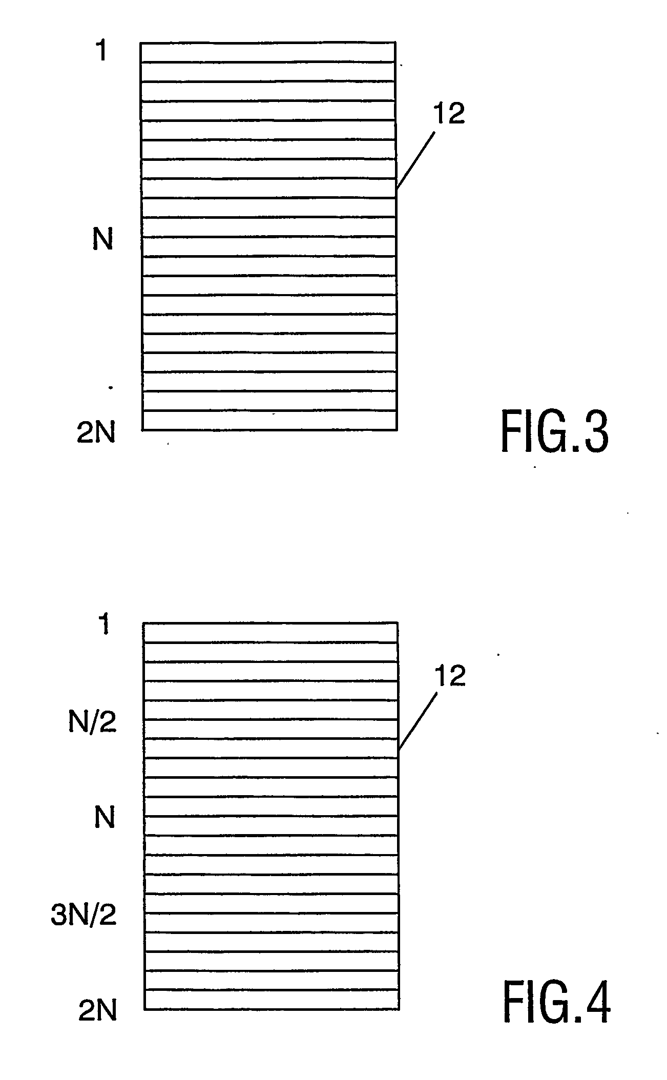 Line scanning in a display