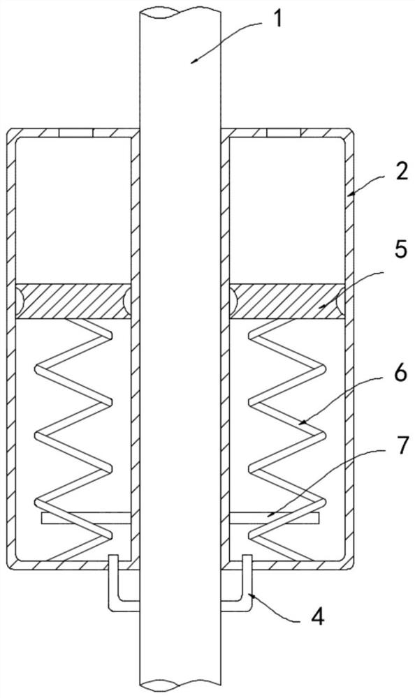 A self-regulating water pipe for a domestic water heater