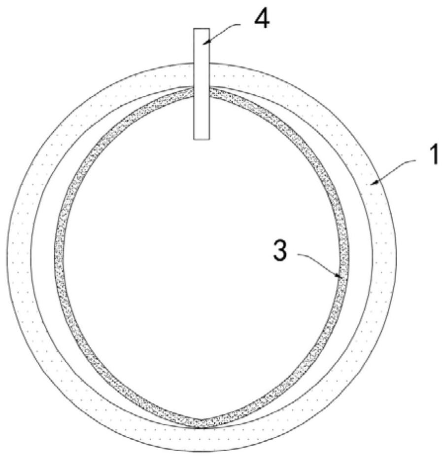 A self-regulating water pipe for a domestic water heater