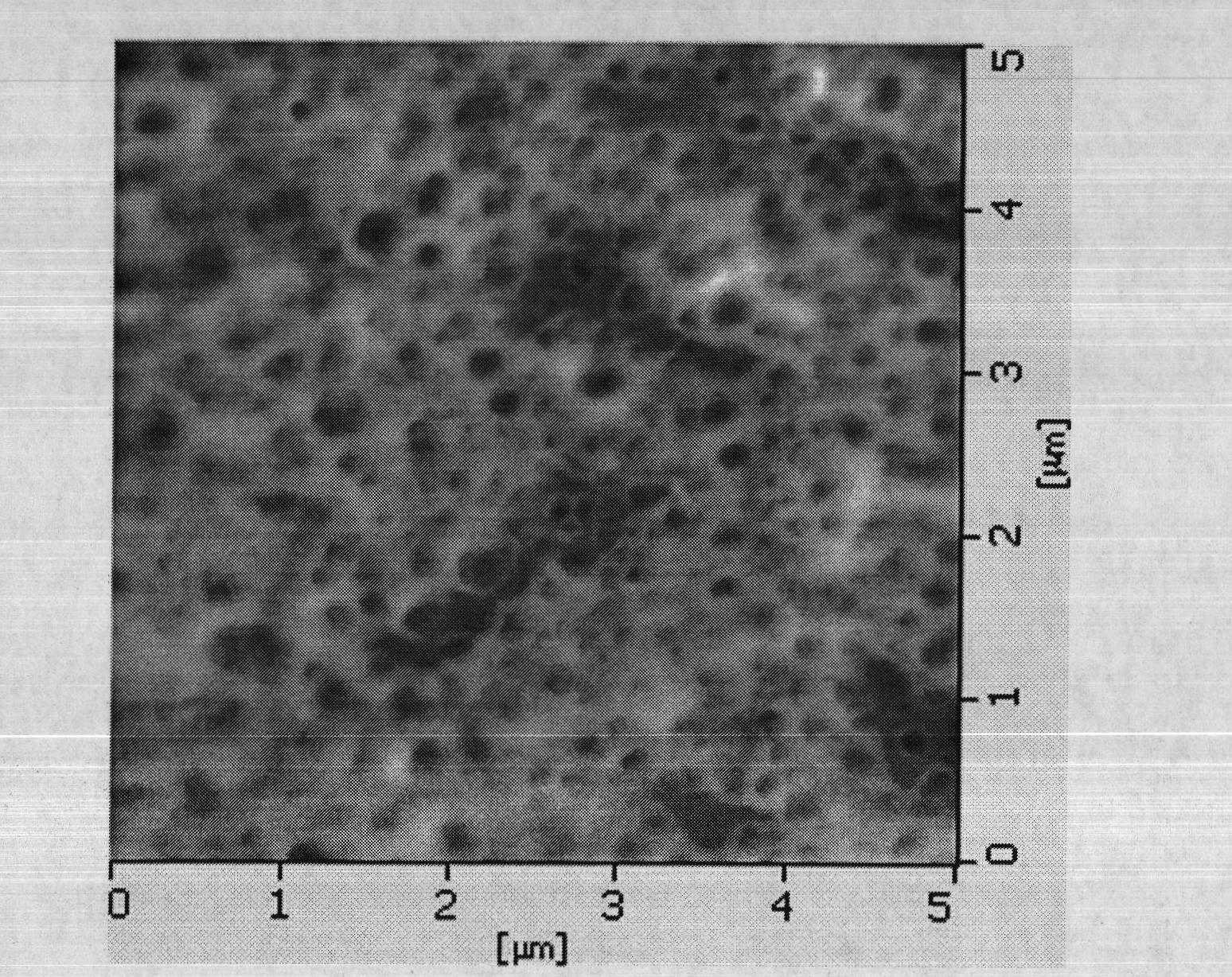 Preparation method for nanometer graphene carrier used for magnetic resonance imaging (MRI) contrast agent