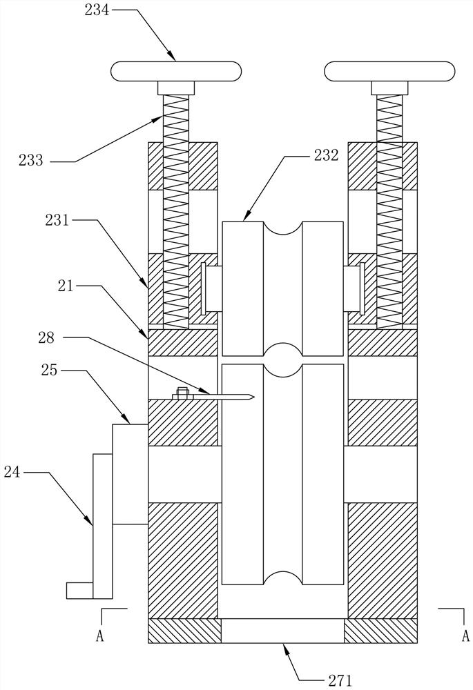 Cable guiding device of inclinometer