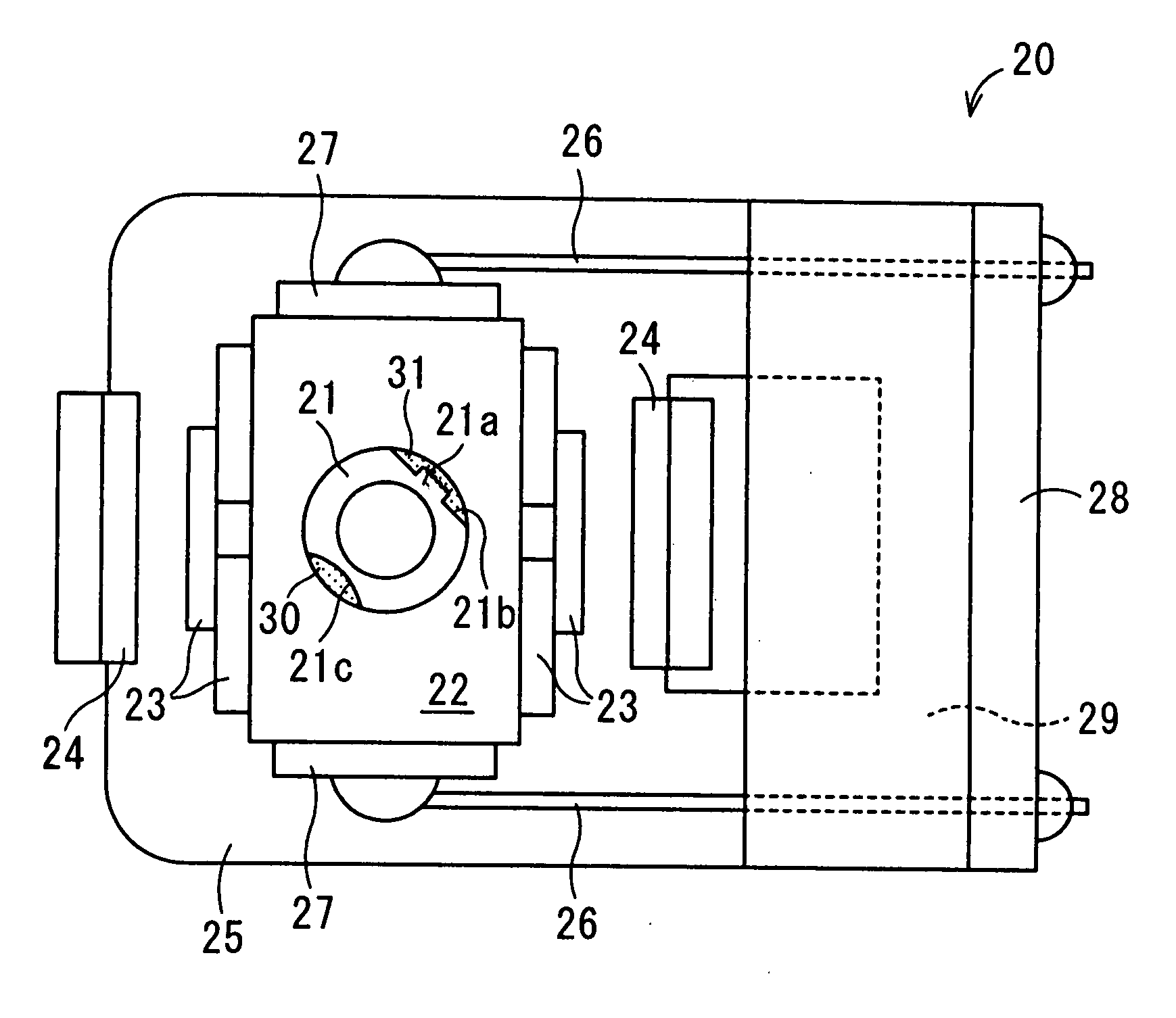 Objective lens, lens drive mechanism, optical pickup apparatus, and method for assembling the same