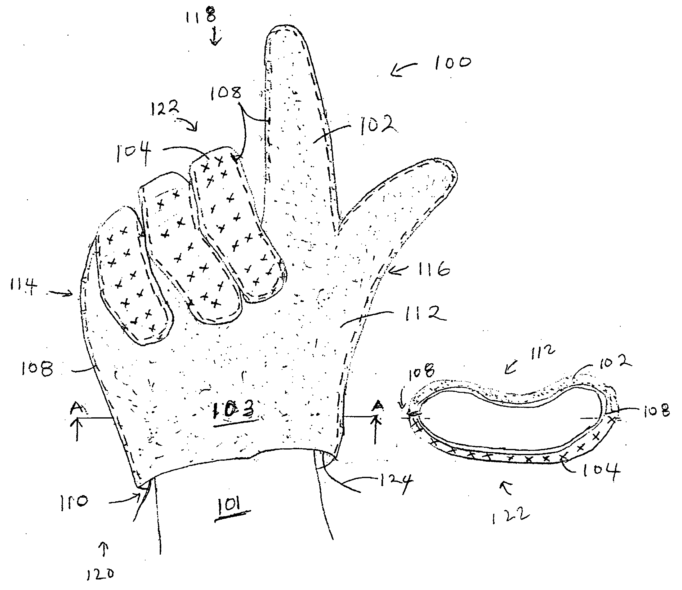 Multi-use cleaning glove