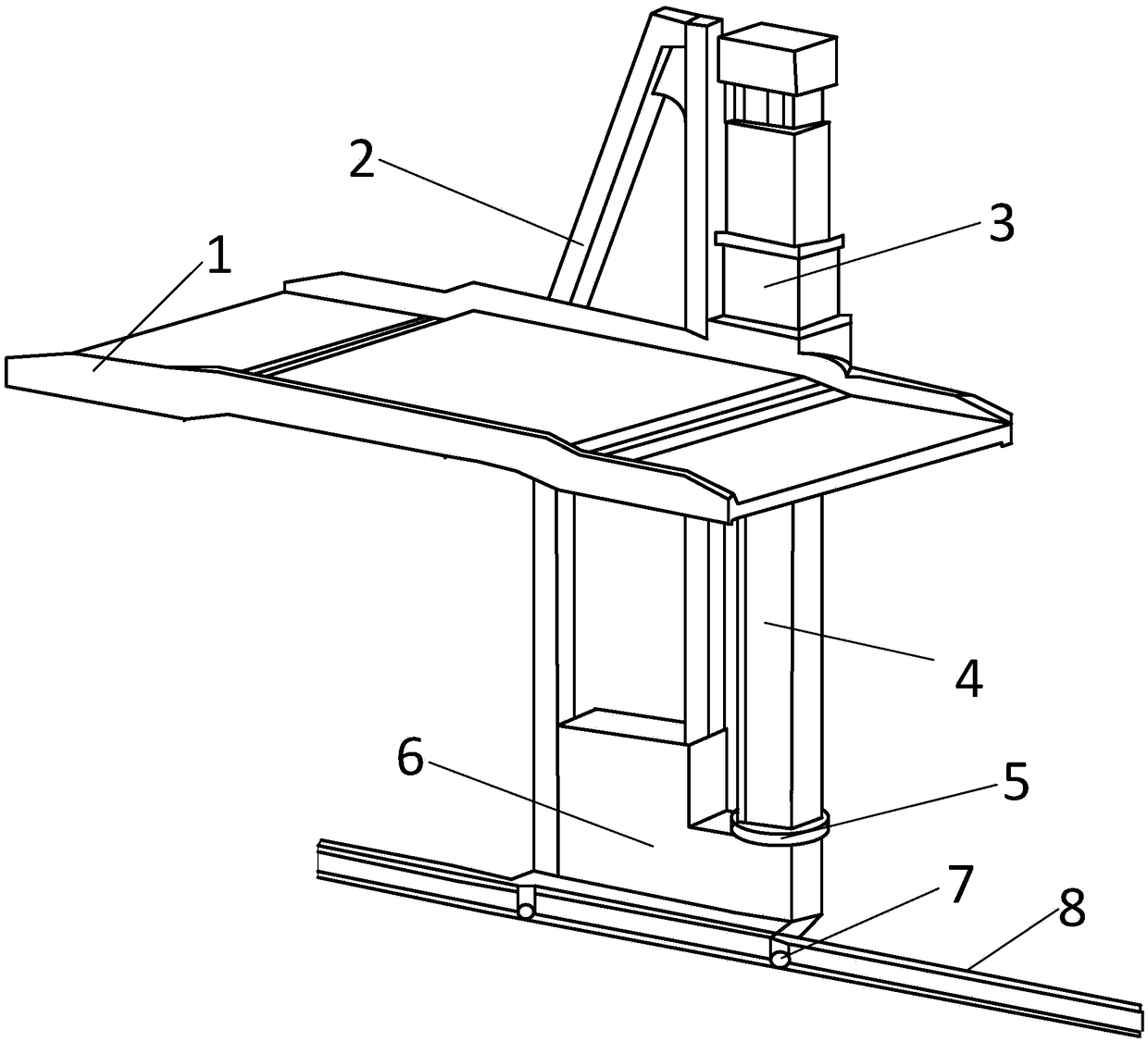 Household hydraulic stereo garage