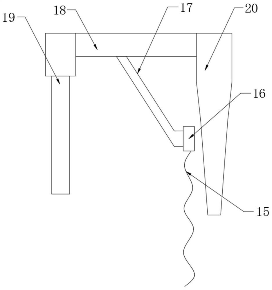 Pouring forming equipment for energy-saving building formwork