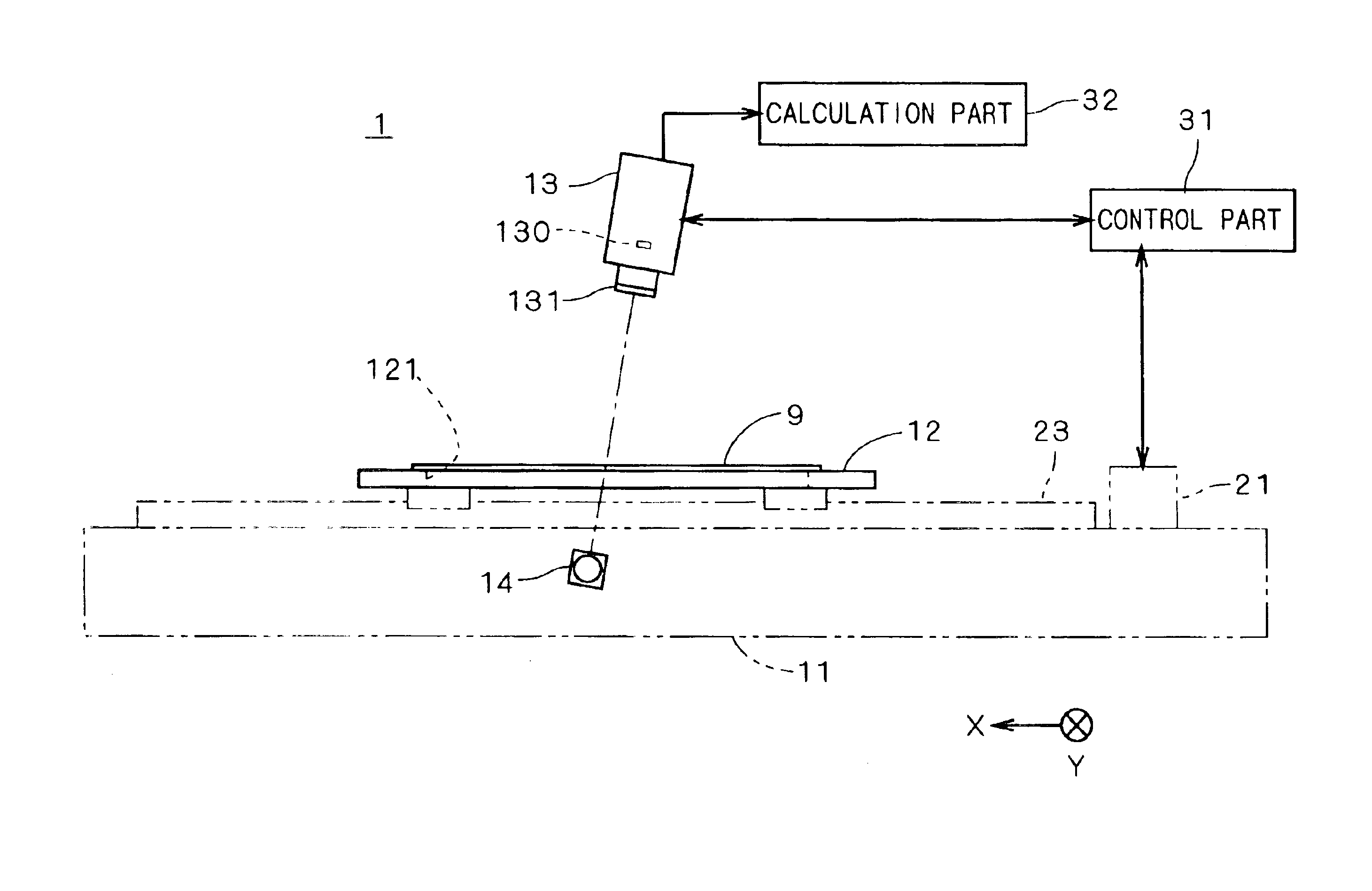 Color filter inspection apparatus