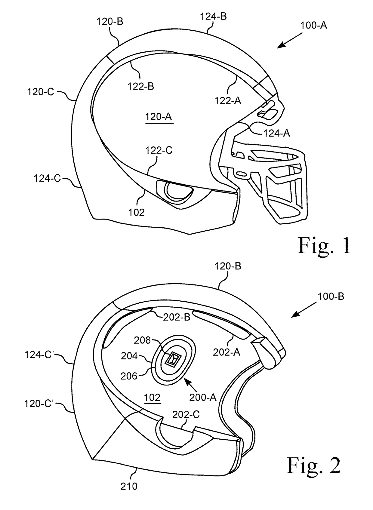 Protective Helmet for Lateral and Direct Impacts