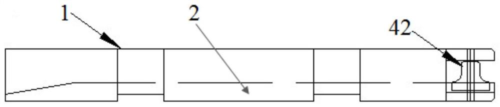 A kind of wire rolling piece guide groove and method for preventing wire rolling piece from being scratched