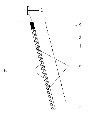Method for increasing blasting vibration frequency of deep-hole bench