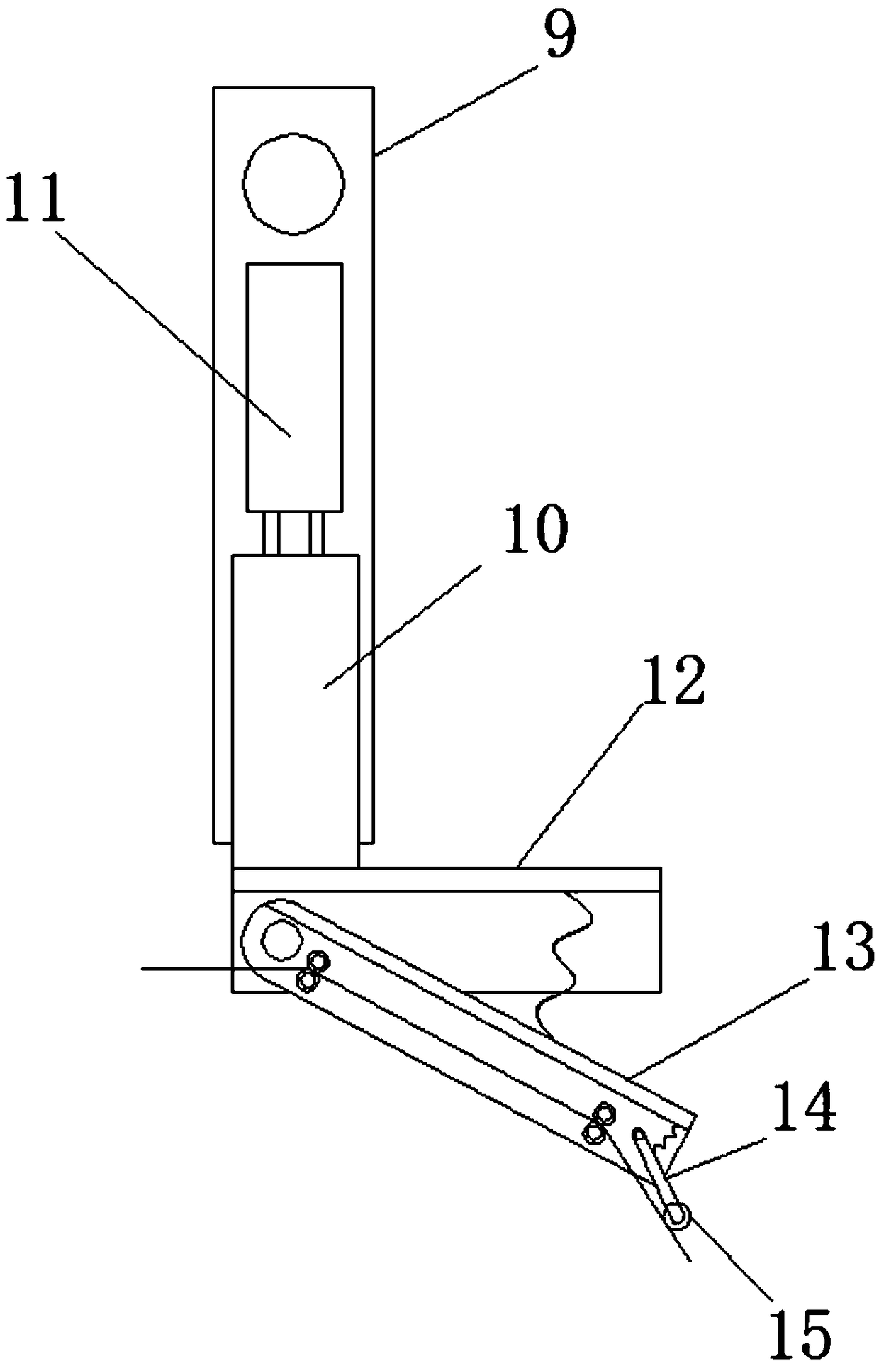 Coiling device for textile fabric grey yarns