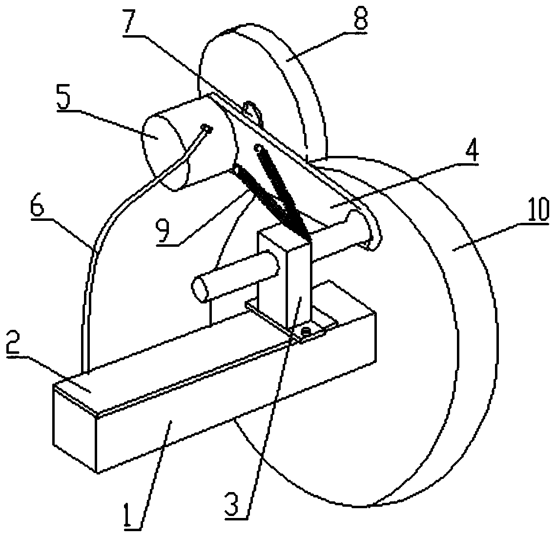 Encoder-based locomotive positioning device