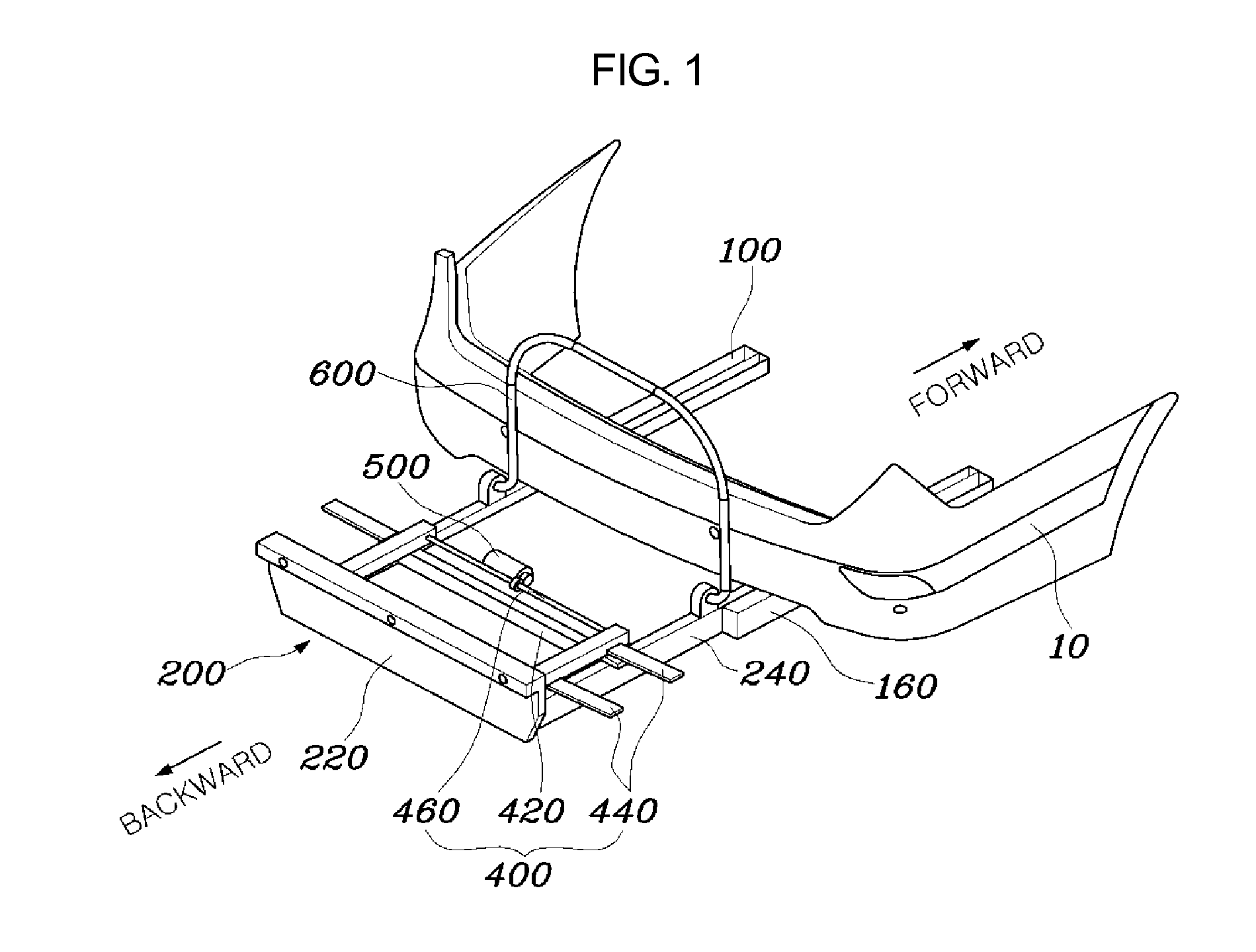 Bicycle carrier apparatus for vehicle