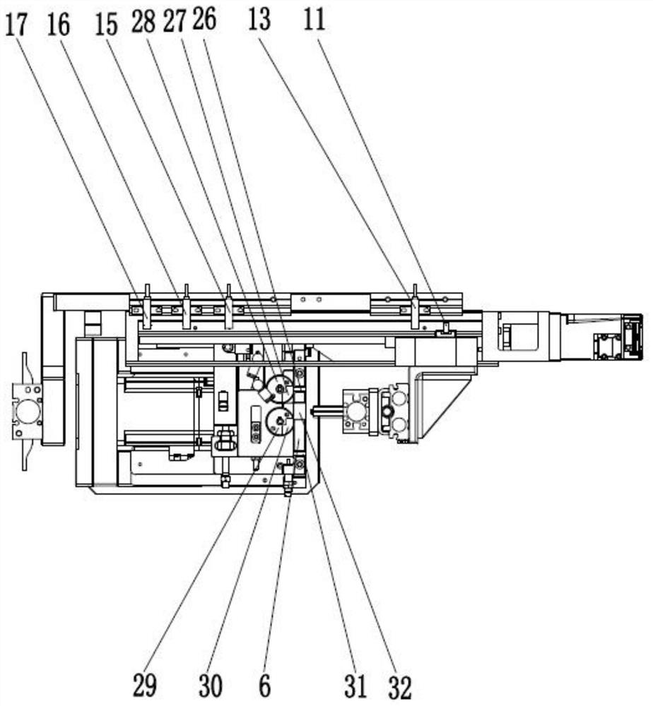 Cable shielding shell assembling mechanism