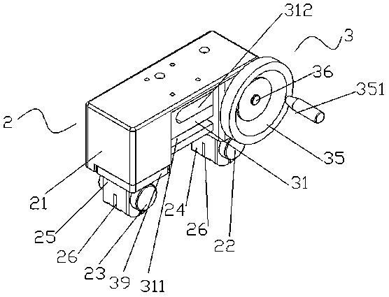 Wire crimping device for wire cutting machine