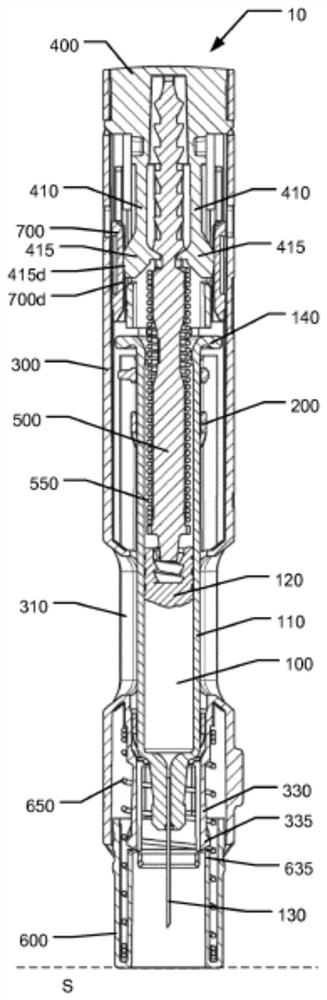 Autoinjection device having memory element