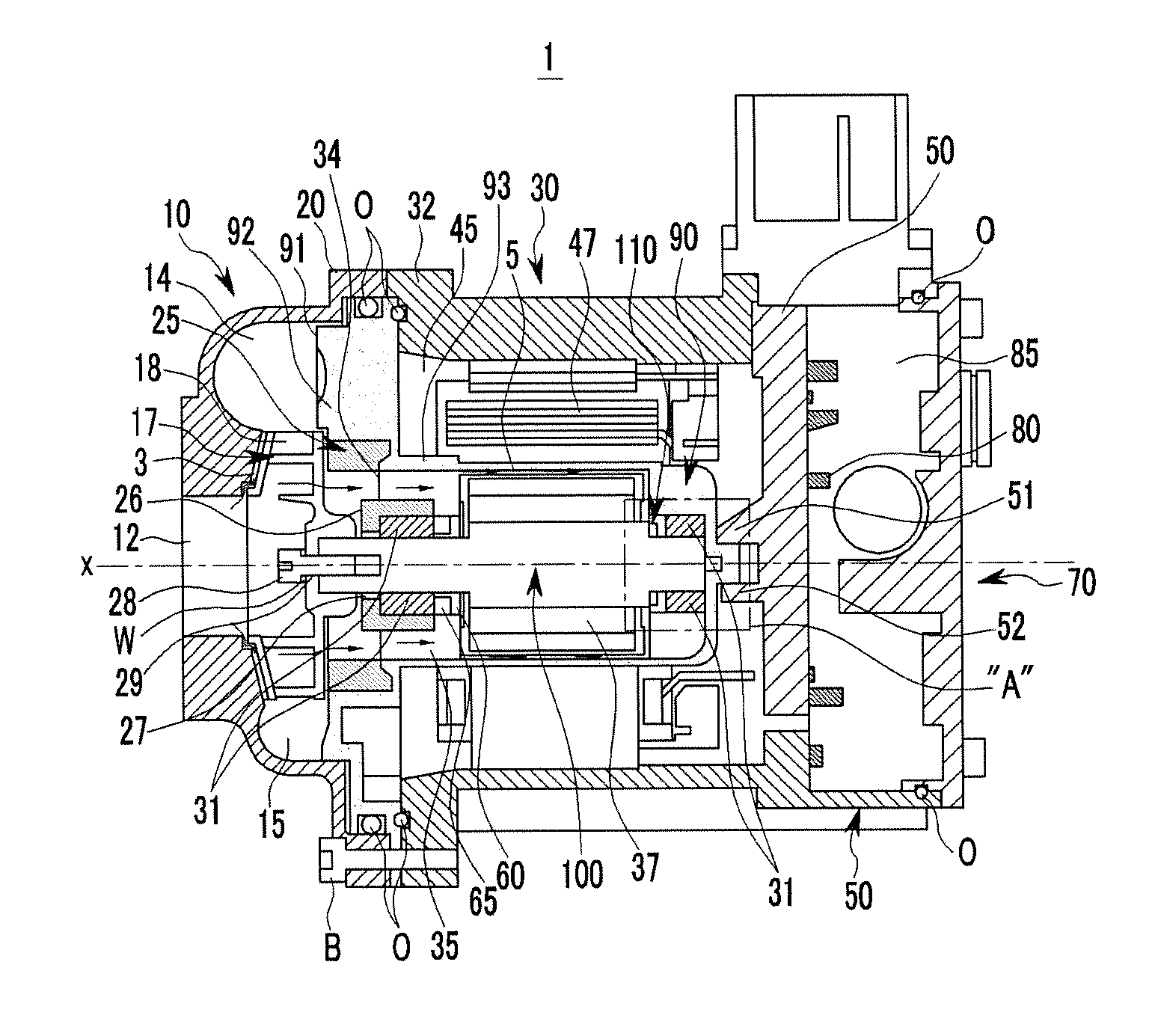 Electric water pump