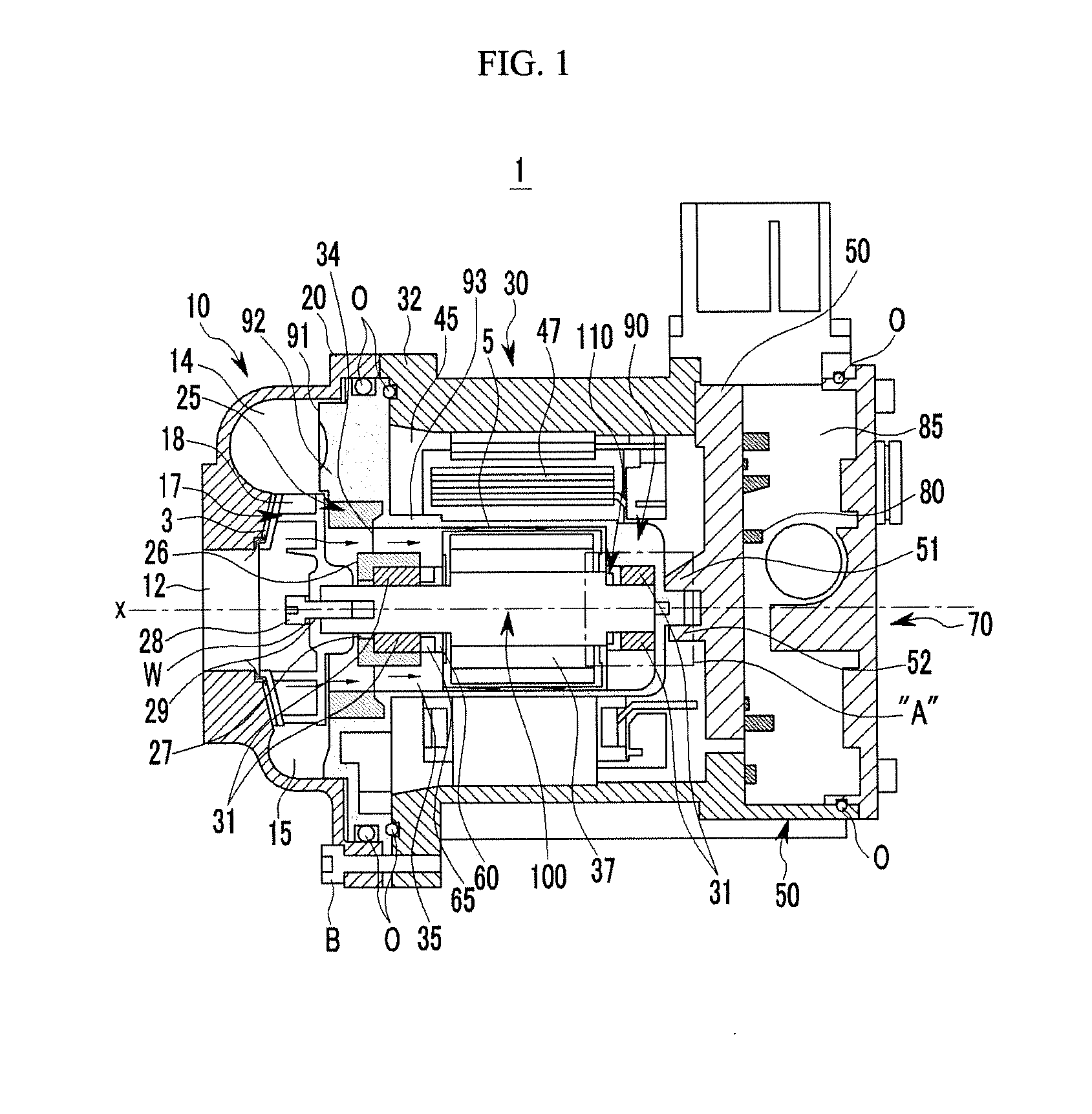 Electric water pump