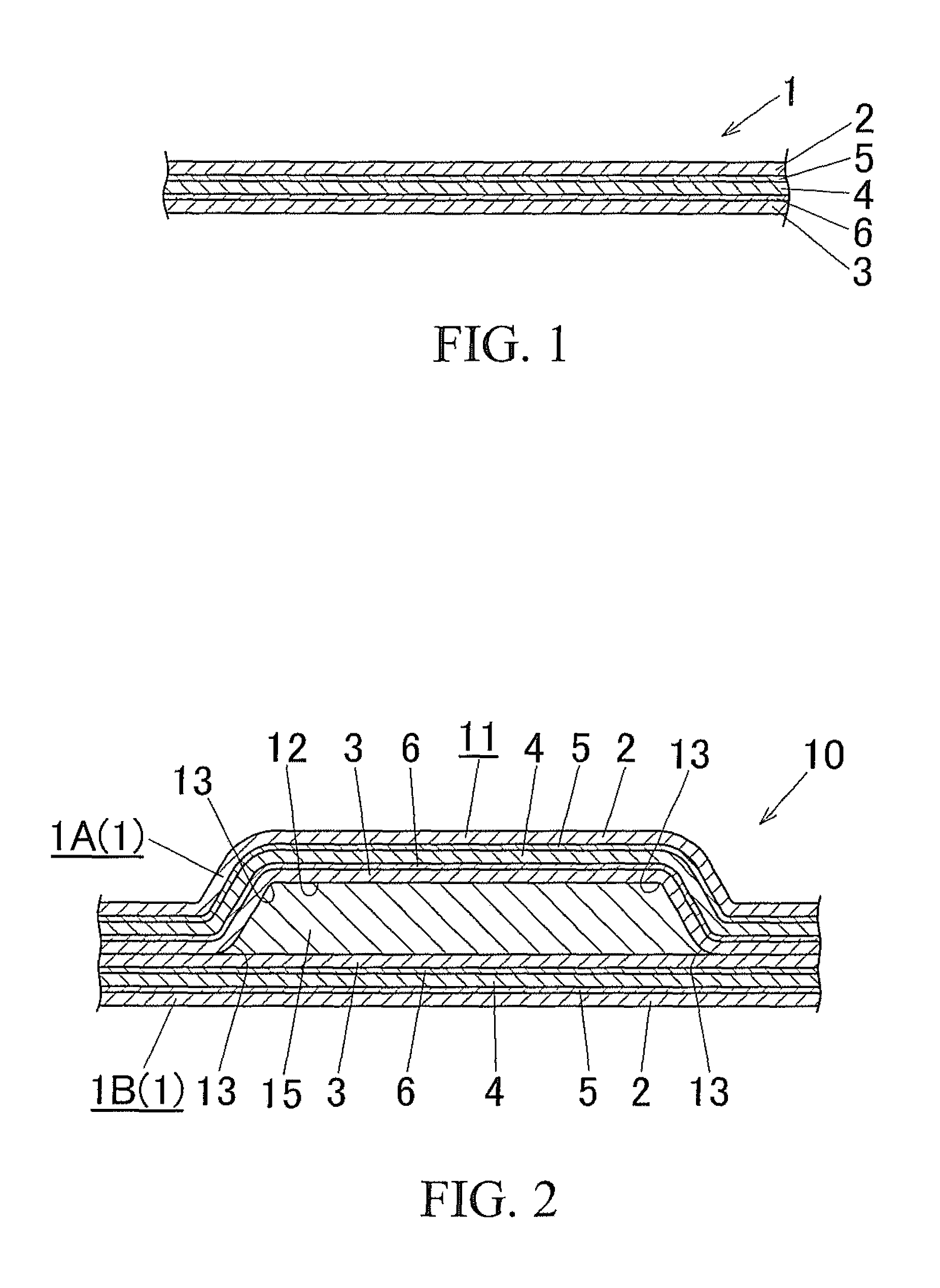 Outer packaging material for battery, and battery