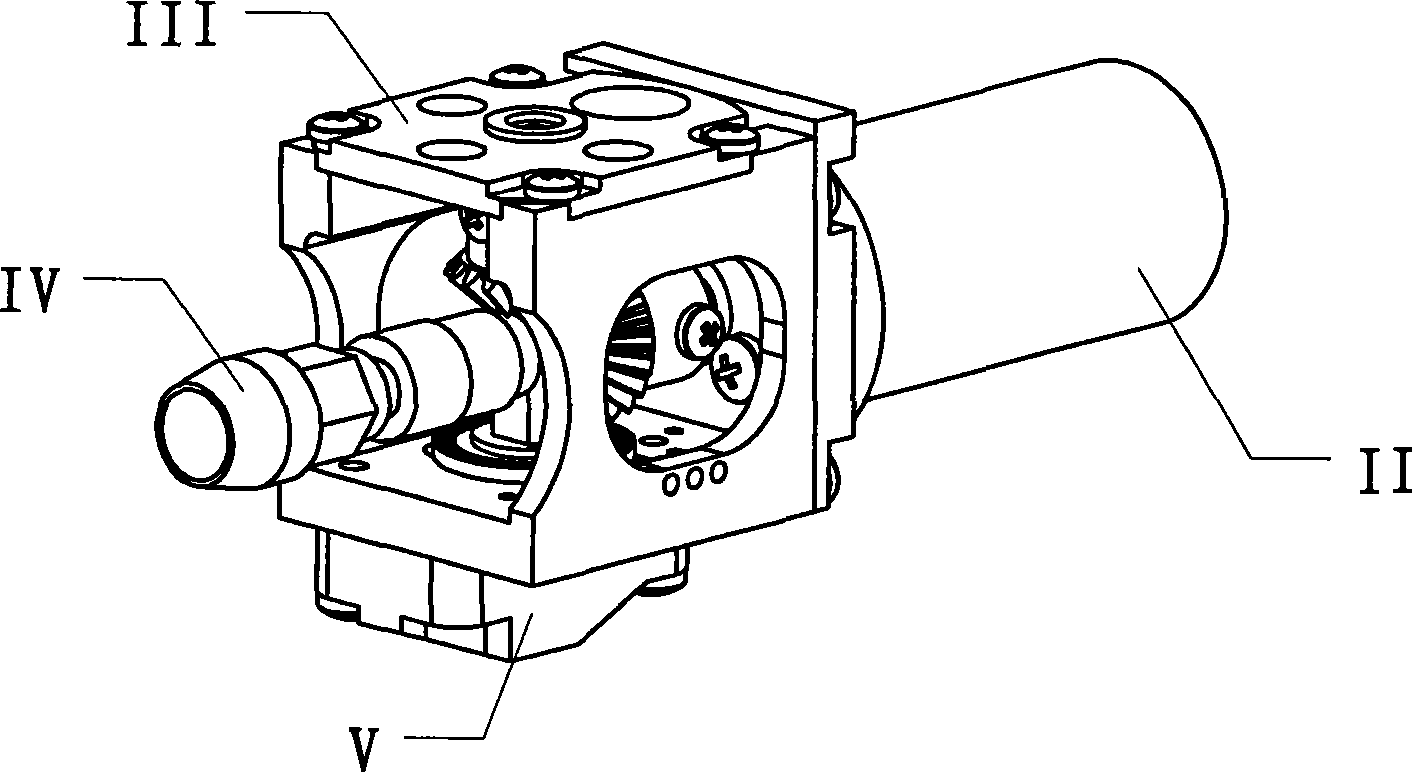 B-type ultrasound position feedback type mechanical fan probe apparatus
