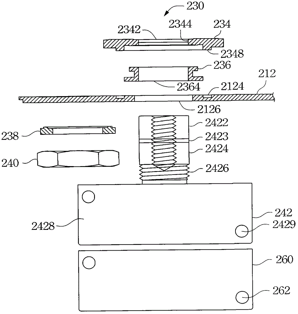 Lithium battery and electrode link module thereof