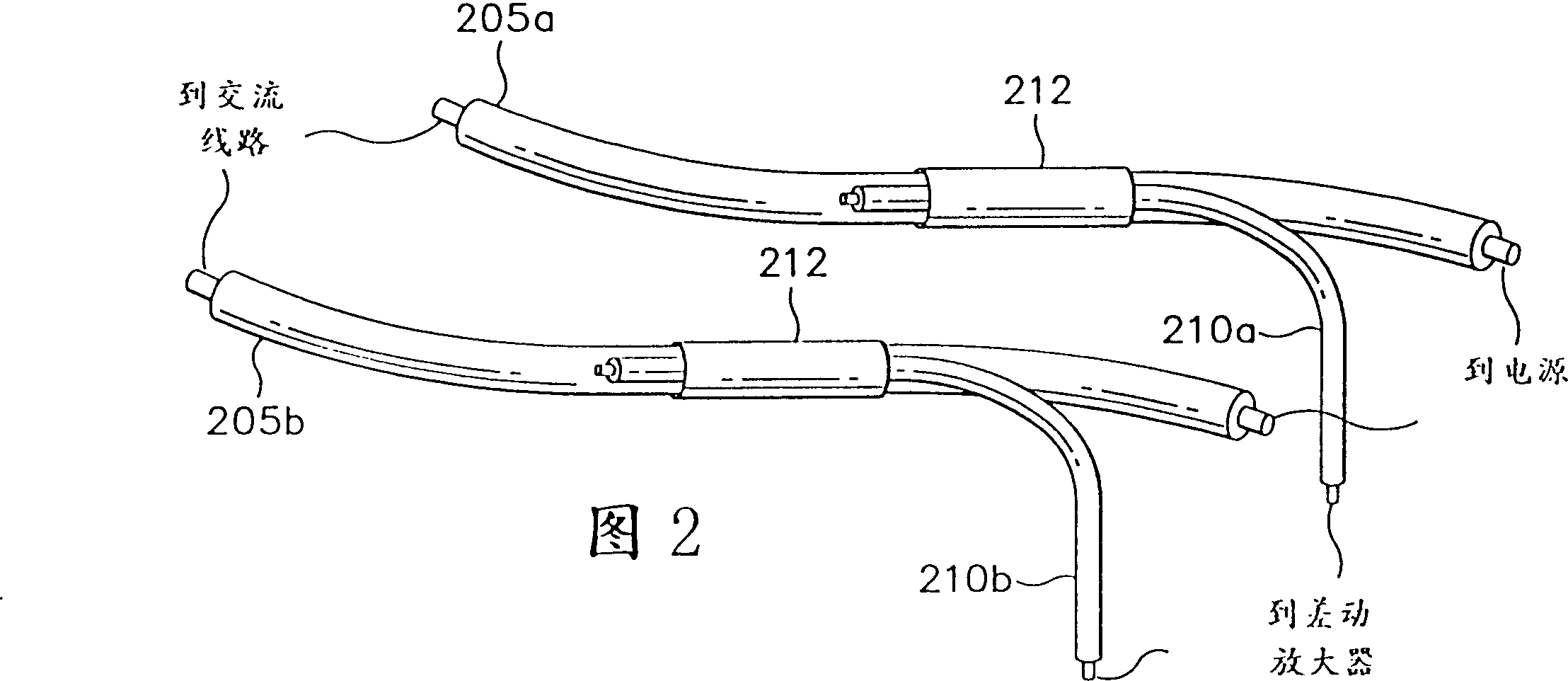 Circuit for leading-out trigger signal from AC line