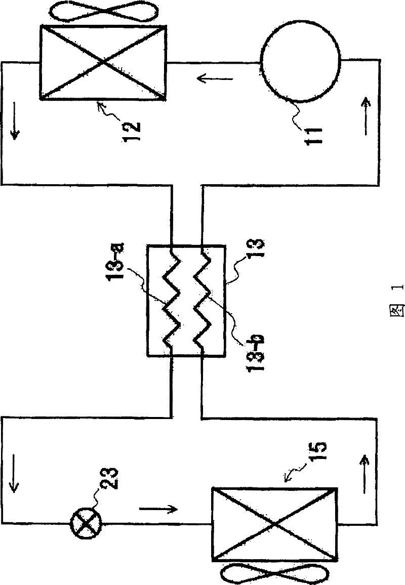 Refrigerating device