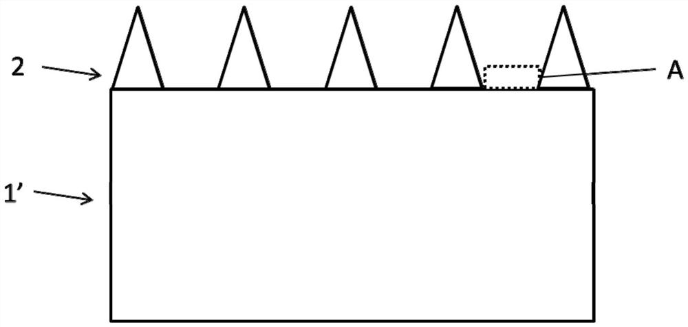 Patterned substrate, preparation method thereof and LED with patterned substrate