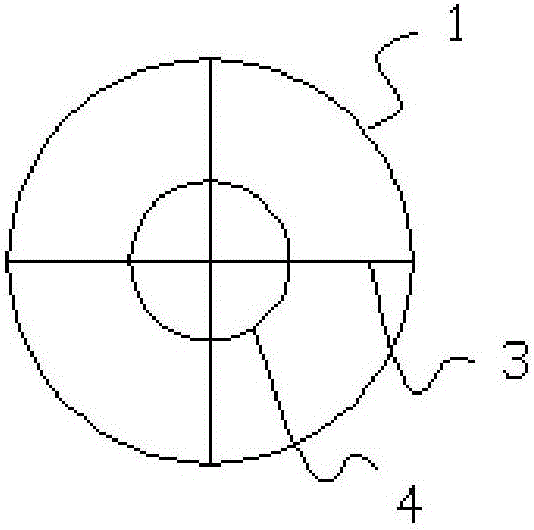 Negative pressure wind pipe