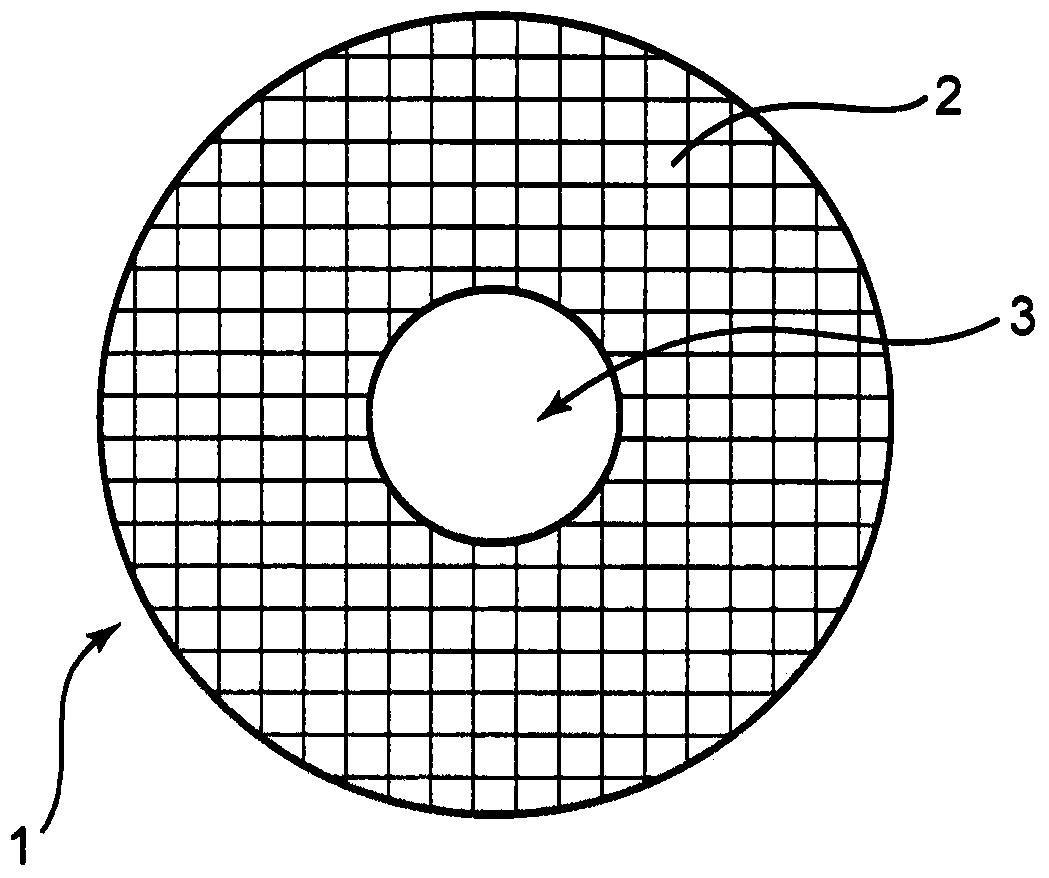 Polishing pad and glass substrate manufacturing method using said polishing pad