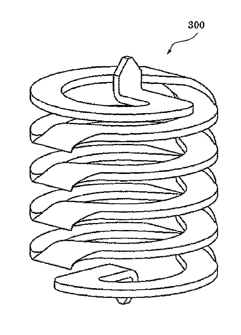 Flat plate folding type coil spring, pogo pin and manufacturing method