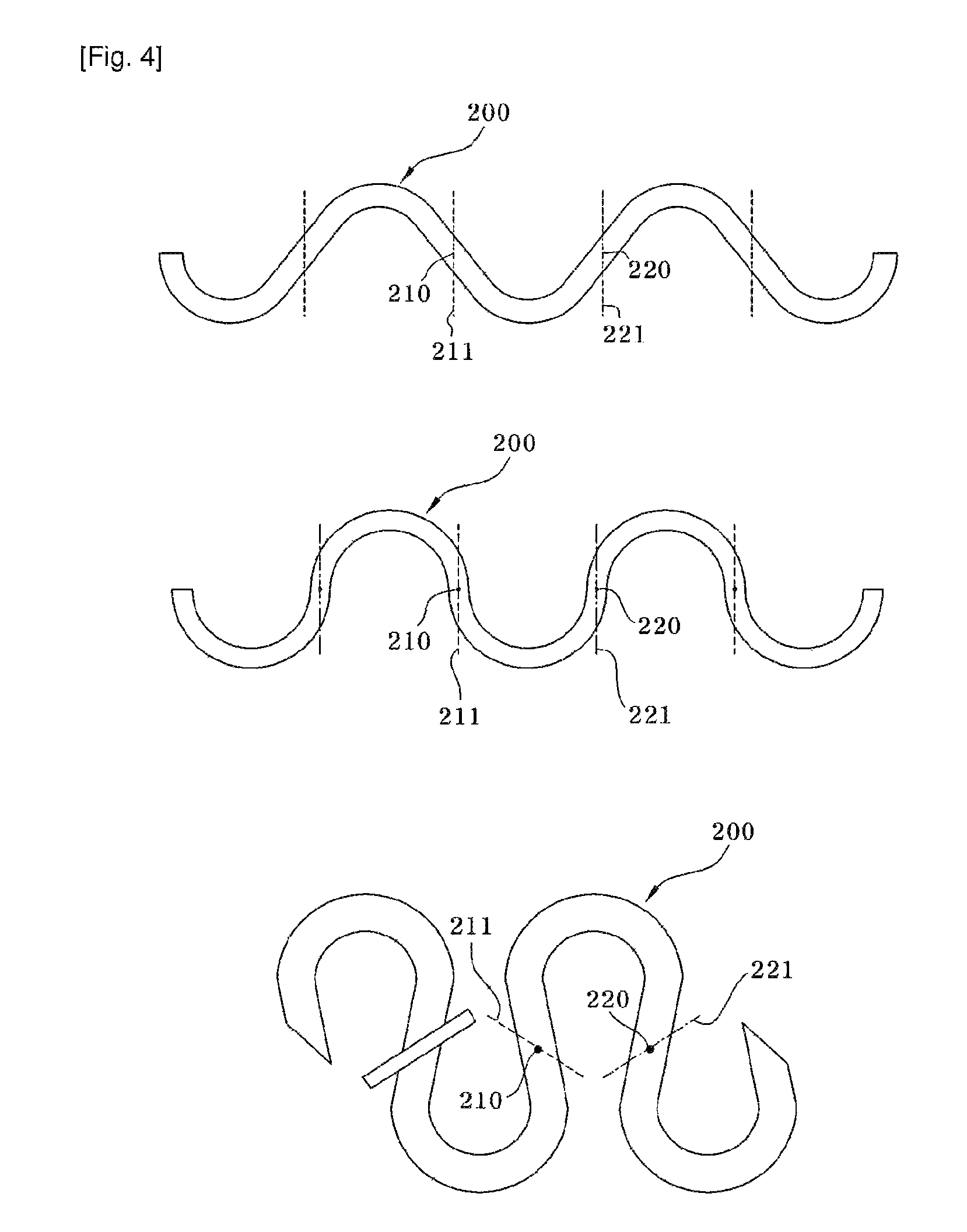 Flat plate folding type coil spring, pogo pin and manufacturing method