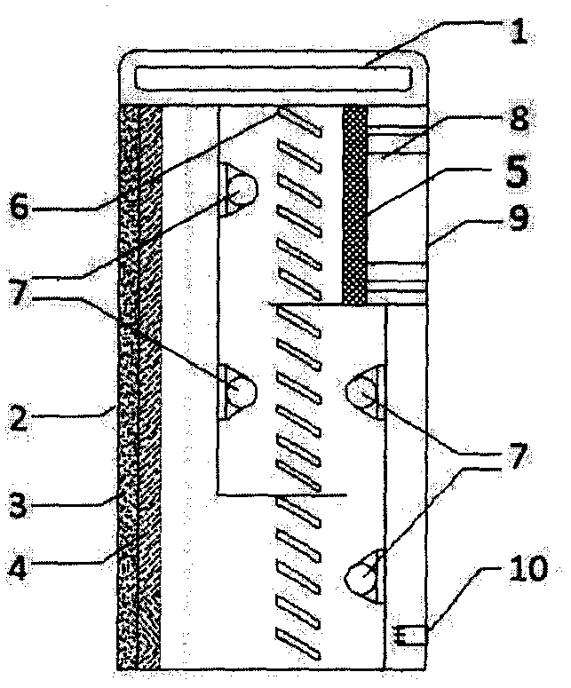 Indoor photocatalysis air purification device