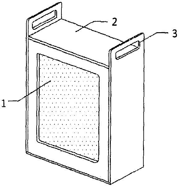 Indoor photocatalysis air purification device