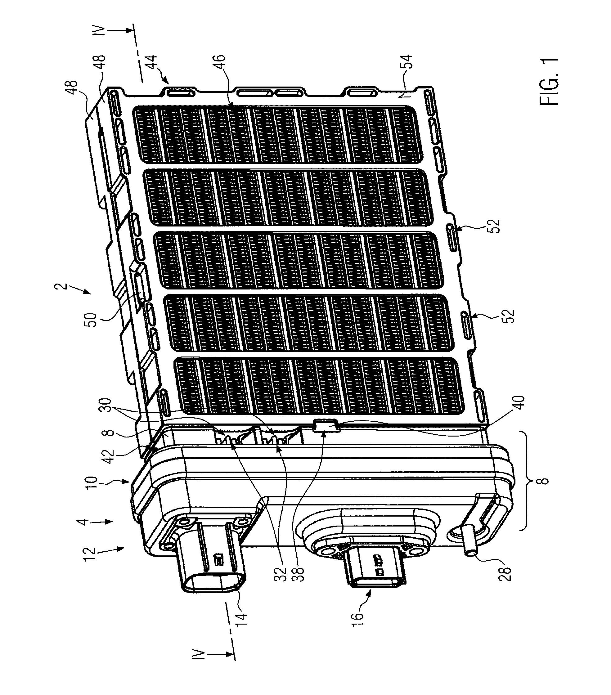 Electrical heating device, particularly for a motor vehicle