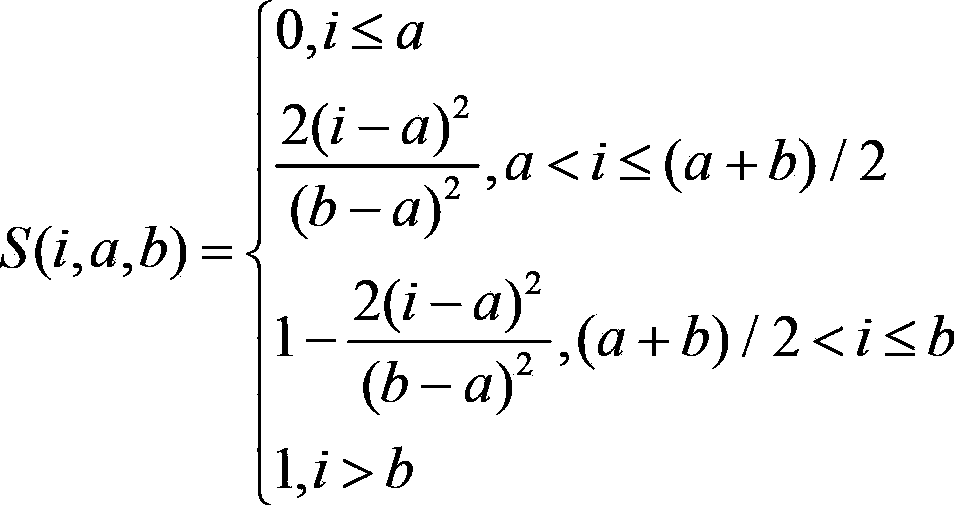 Two-dimensional fuzzy entropy based adhesive material partition method