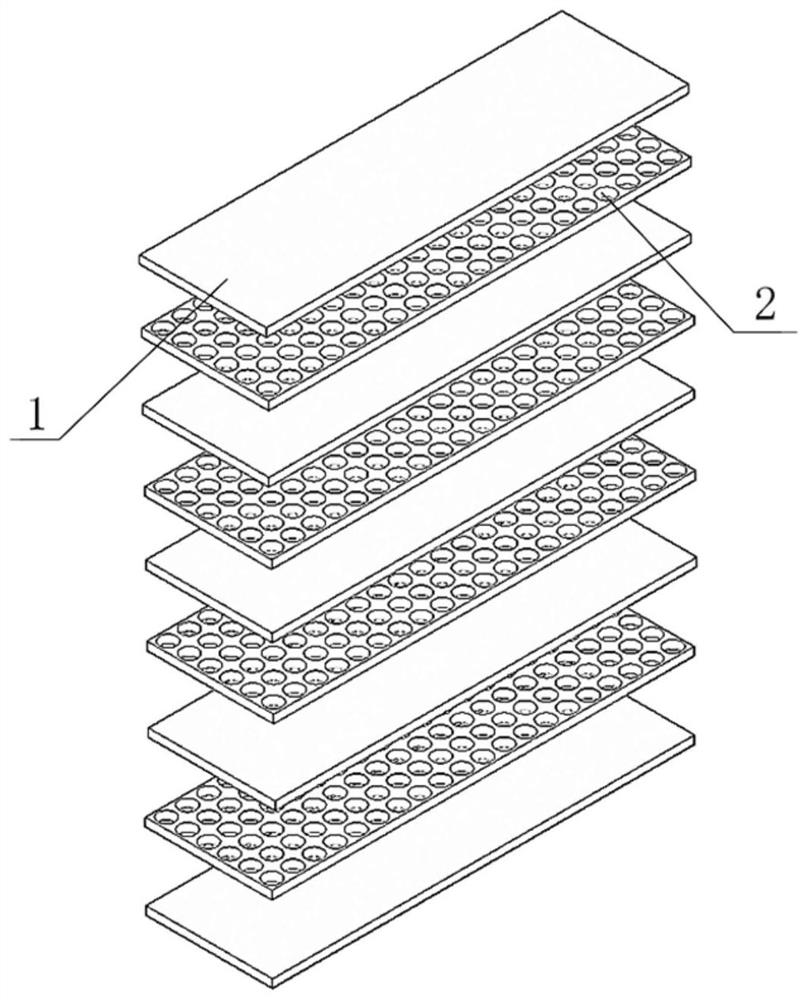 Novel phonon crystal deceleration pavement structure