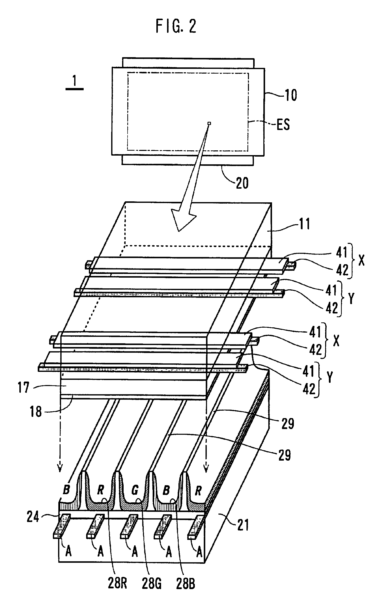Data conversion method for displaying an image