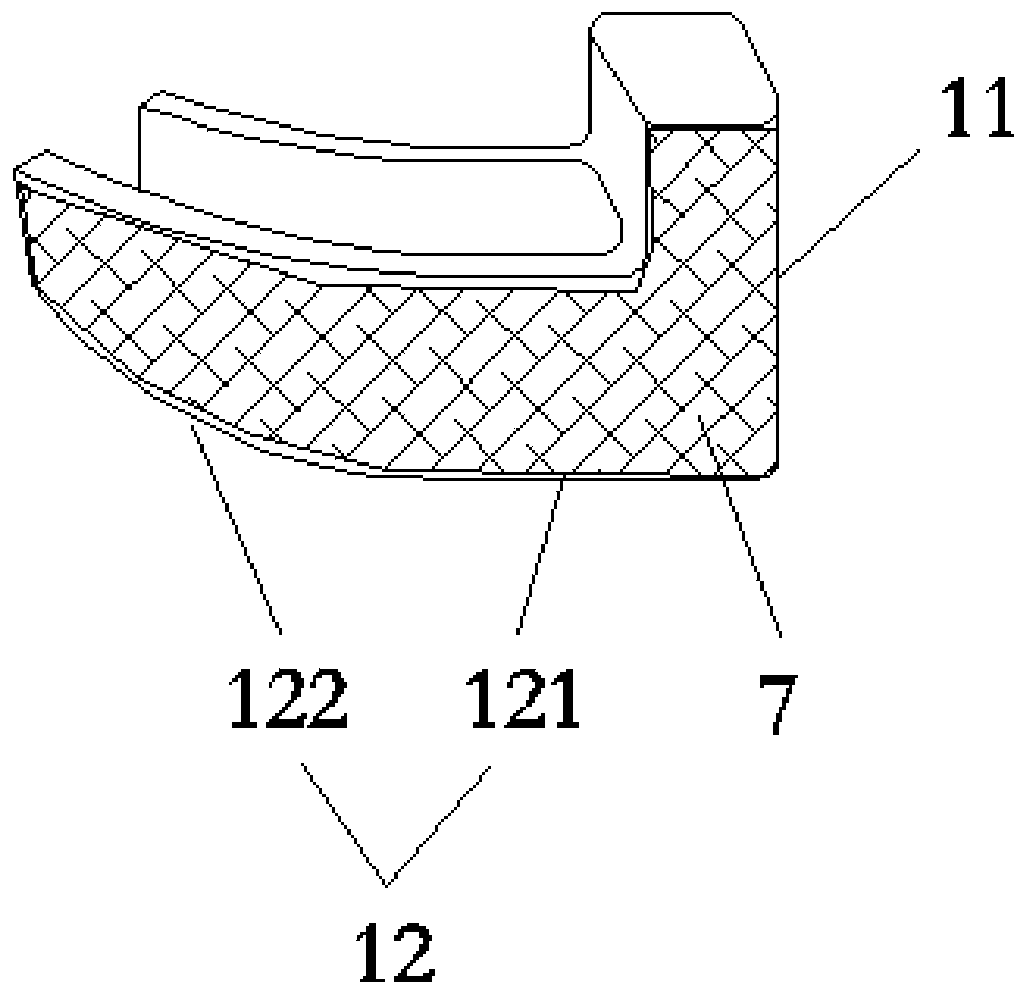 Steering wheel temporary fastening jig and method for temporarily fixing steering wheel