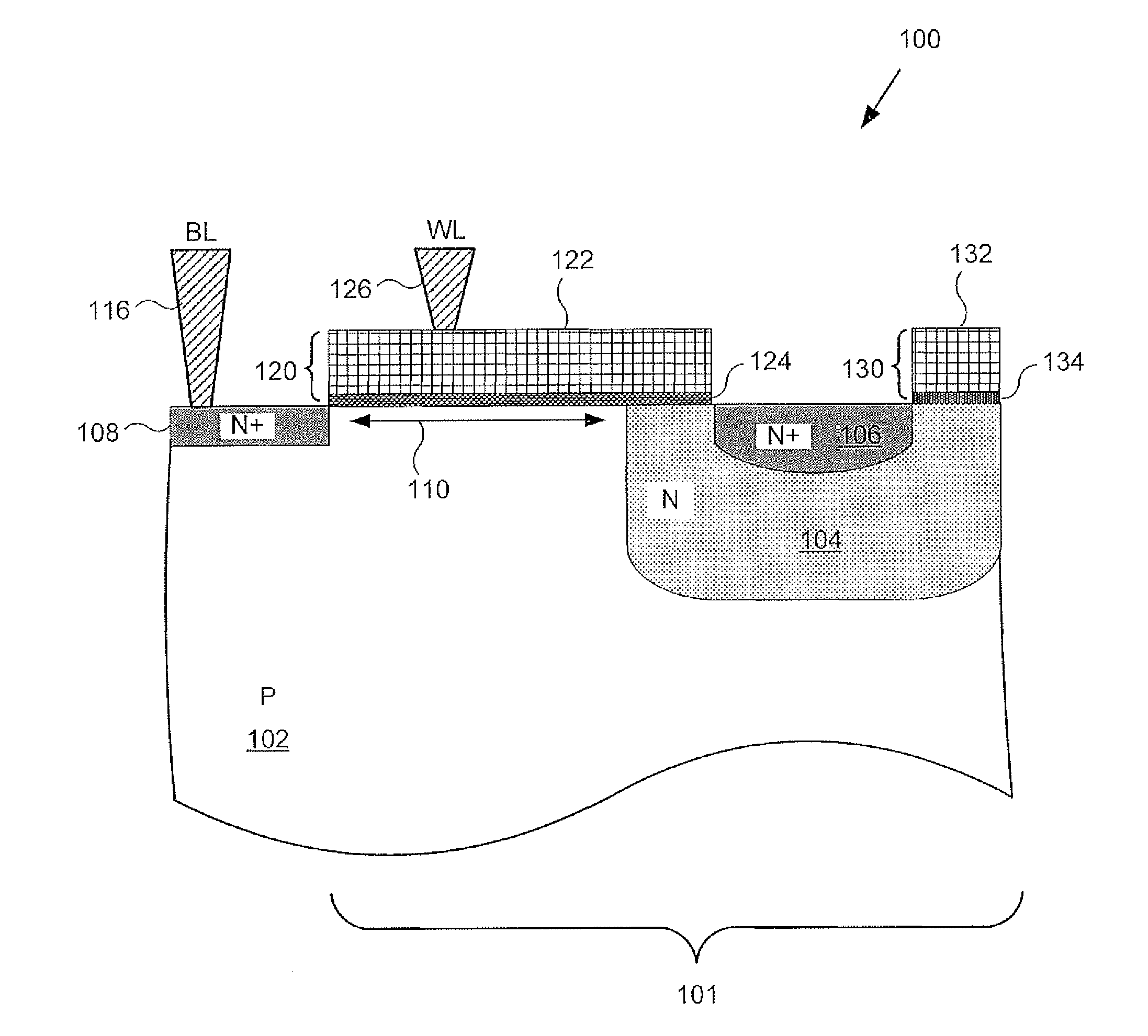 LDMOS One-Time Programmable Device