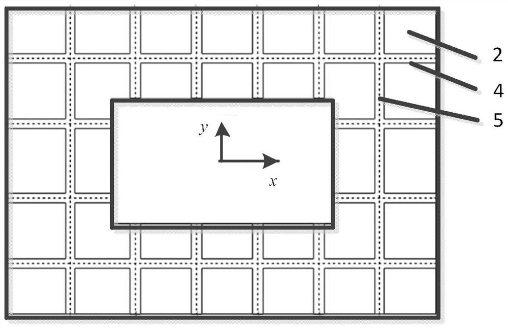 Method for quickly simulating box type vibration clamp