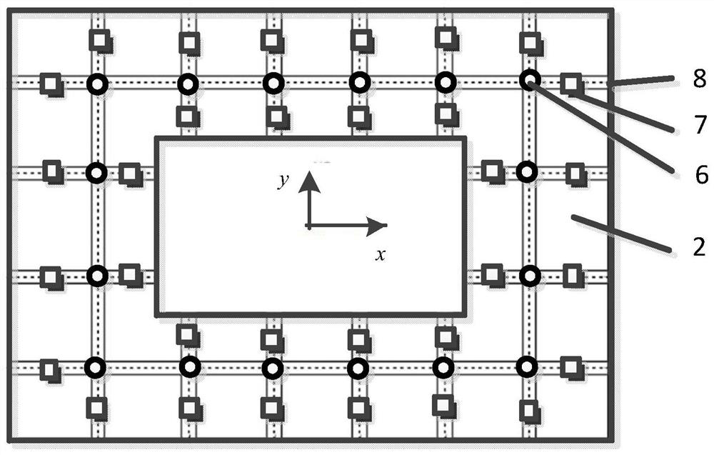 Method for quickly simulating box type vibration clamp