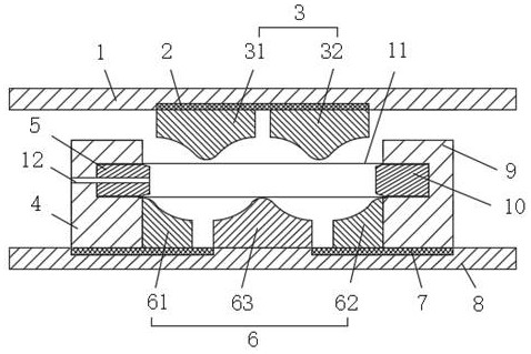 Continuous small-bending-radius elbow sliding type internal high ...