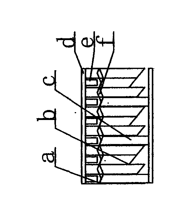 Method for connecting filter drum and built-in filter liner of water purifier in rotary inserting and rotary lifting manner, and built-in filter liner