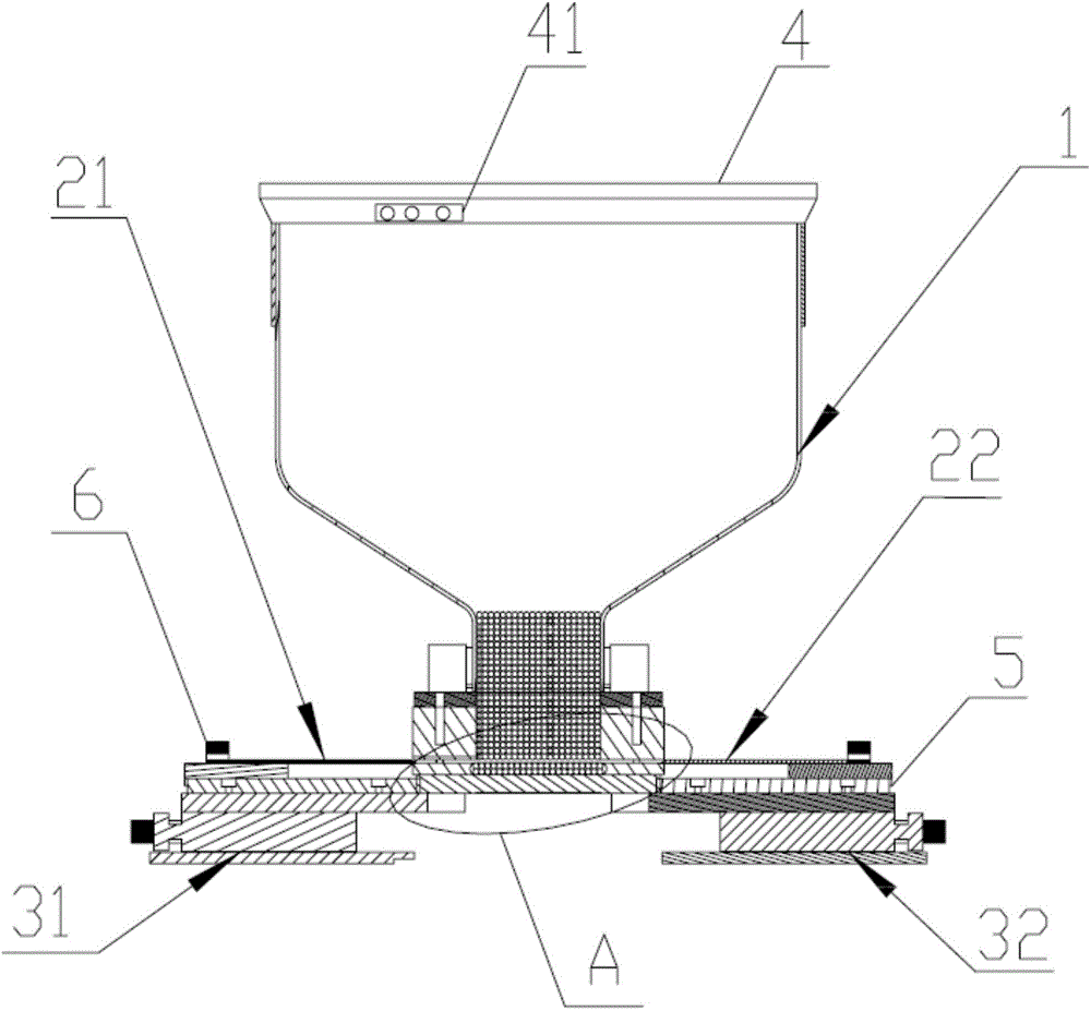 Material arrangement mechanism of automatic toothpick packer