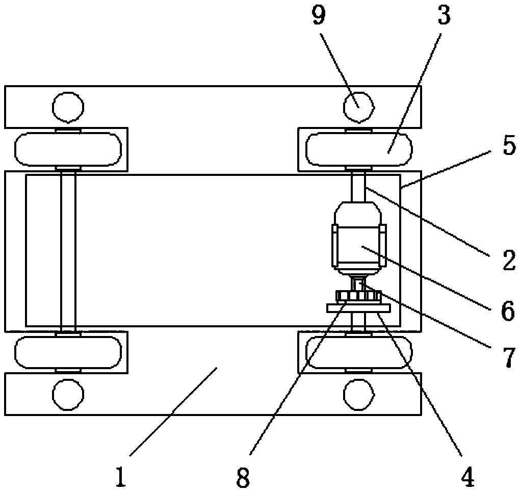 Spraying device for uniformly spraying inner wall of pipeline