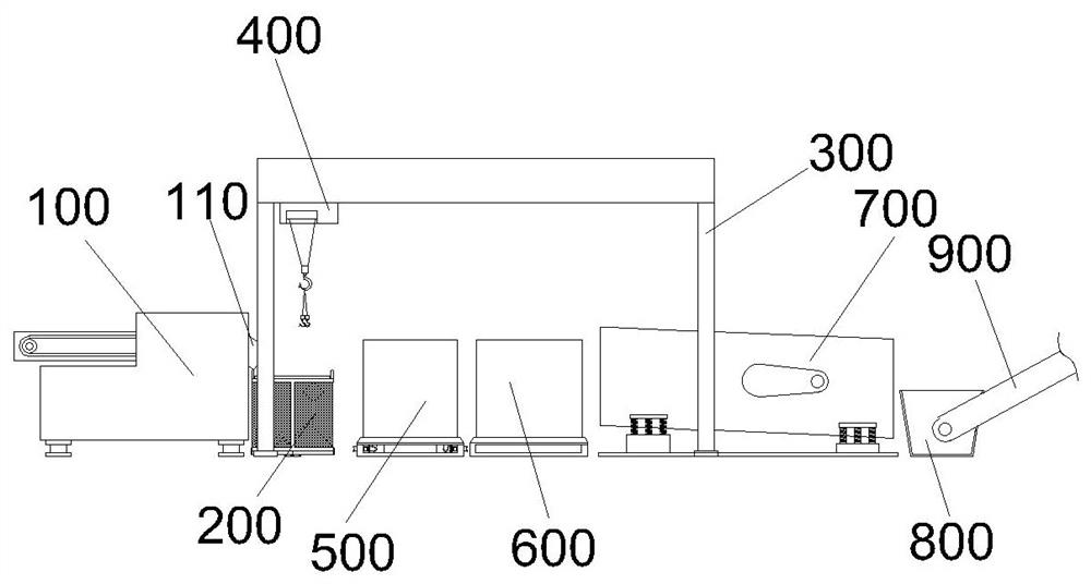 Interlaced yarn-like processing equipment for polypropylene fiber air-jet texturing yarns and using method thereof