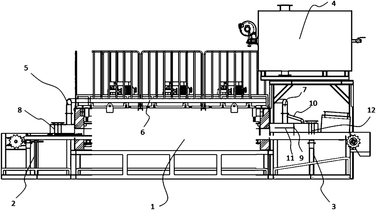 A powder metallurgy tempering furnace