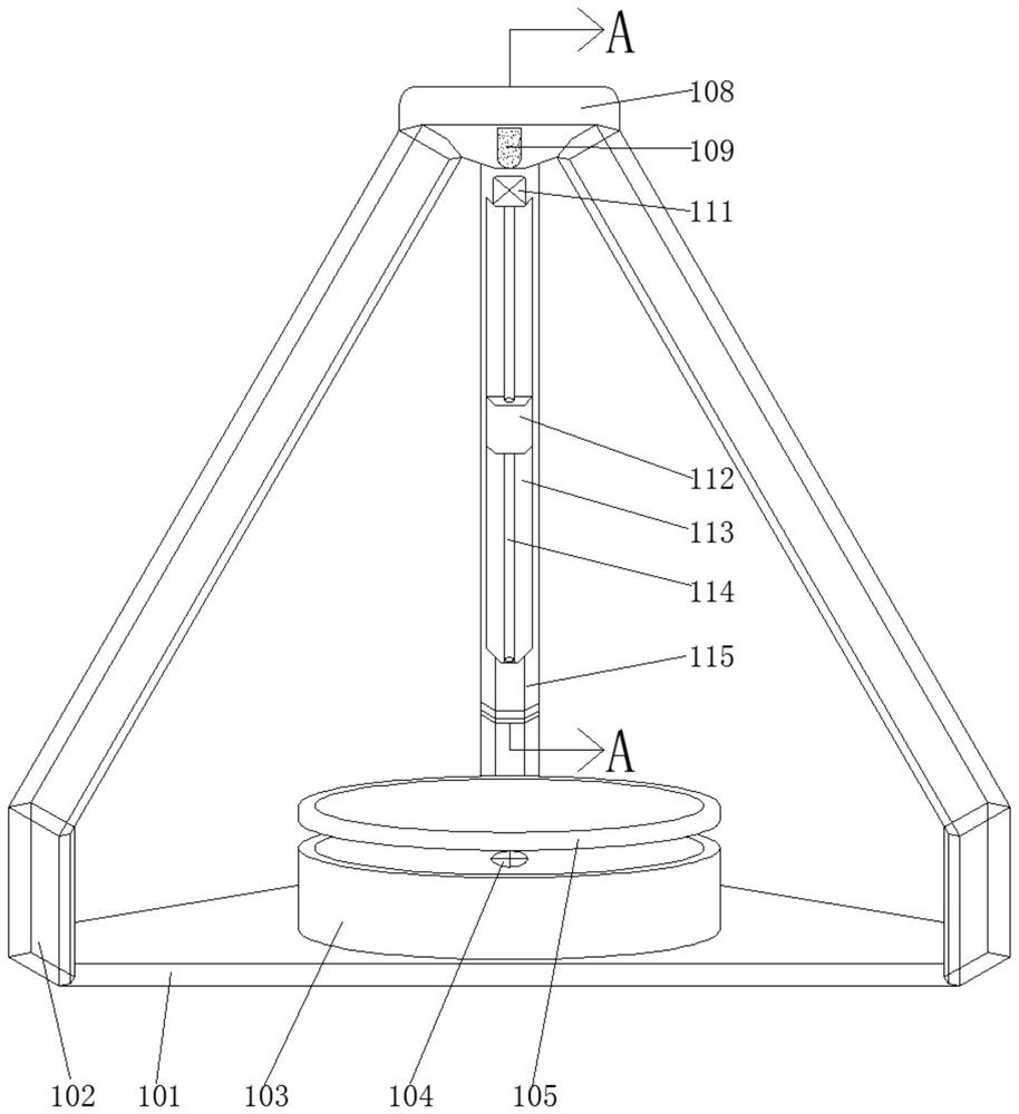 Six-axis linkage laser engraving machine based on inclined guide rails