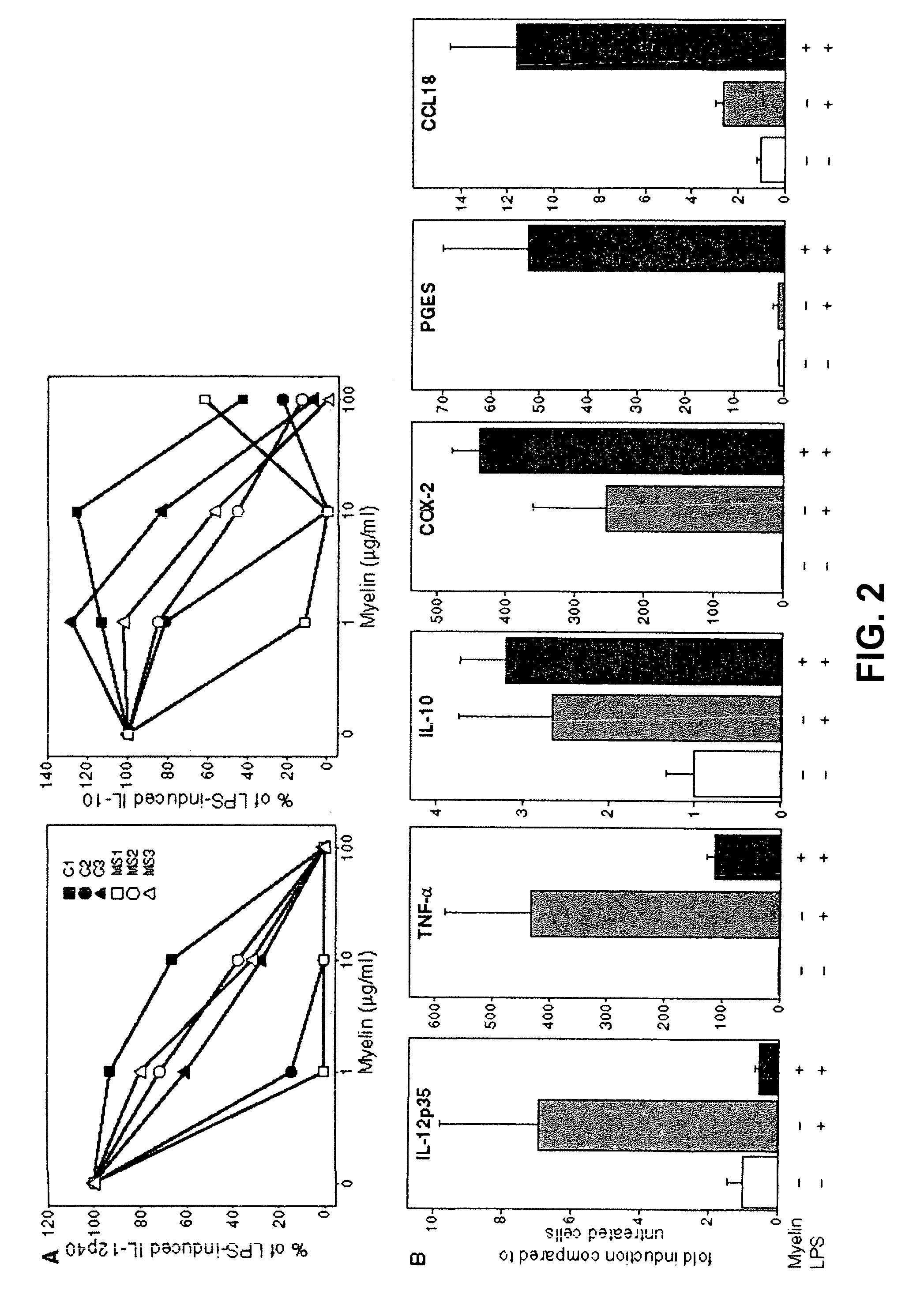 Method for in vitro testing of compounds for assessing therapeutic value in the treatment of multiple sclerosis and other diseases wherein foamy cells are involved in the disease etiology