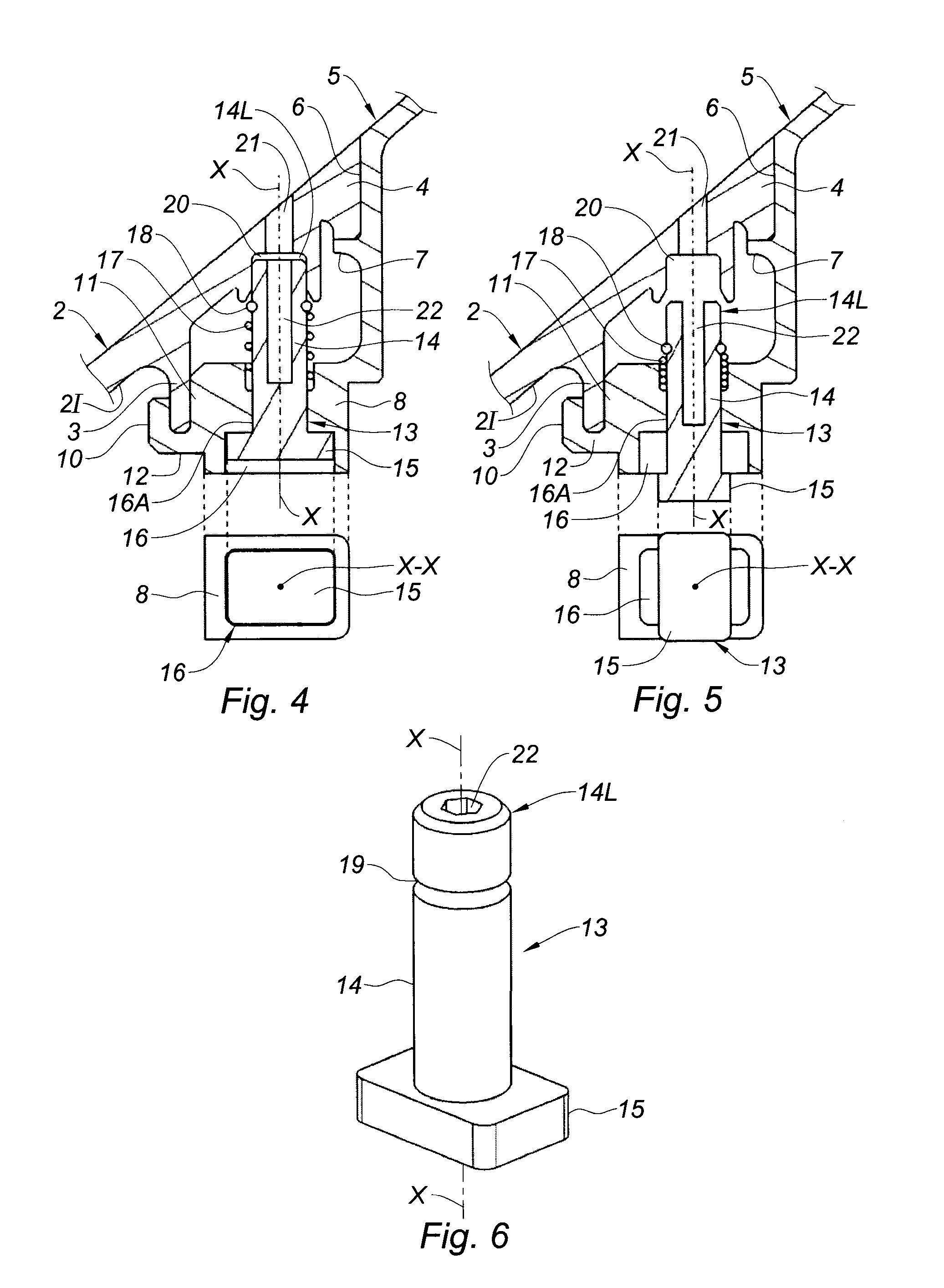 System for attaching a turbojet engine spinner